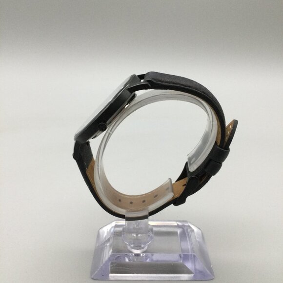 MVMT Marble Boulevard Watch Women 38mm Black Leather Band New Battery main image 4